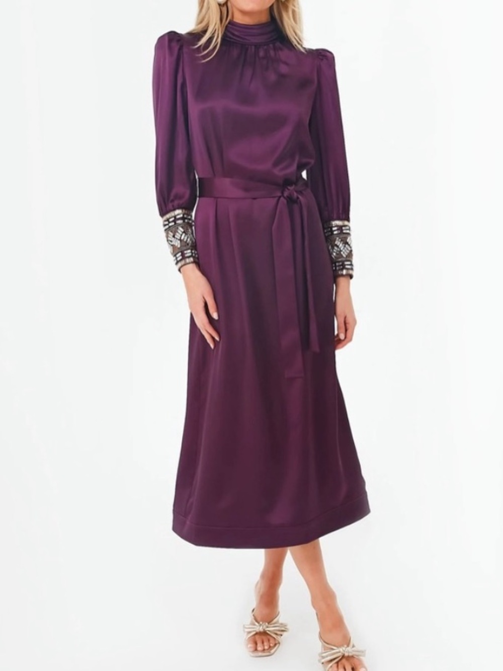 Tuckernuck Plum Faven Midi Dress